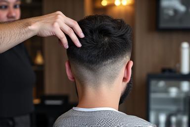 Classic men's haircut service