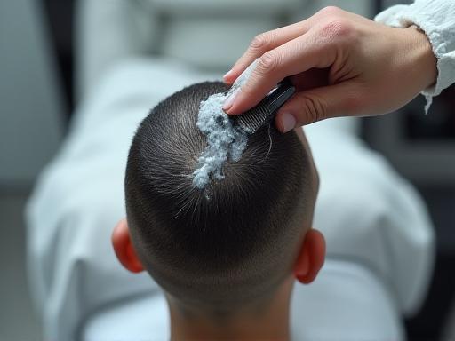 Professional head shave service